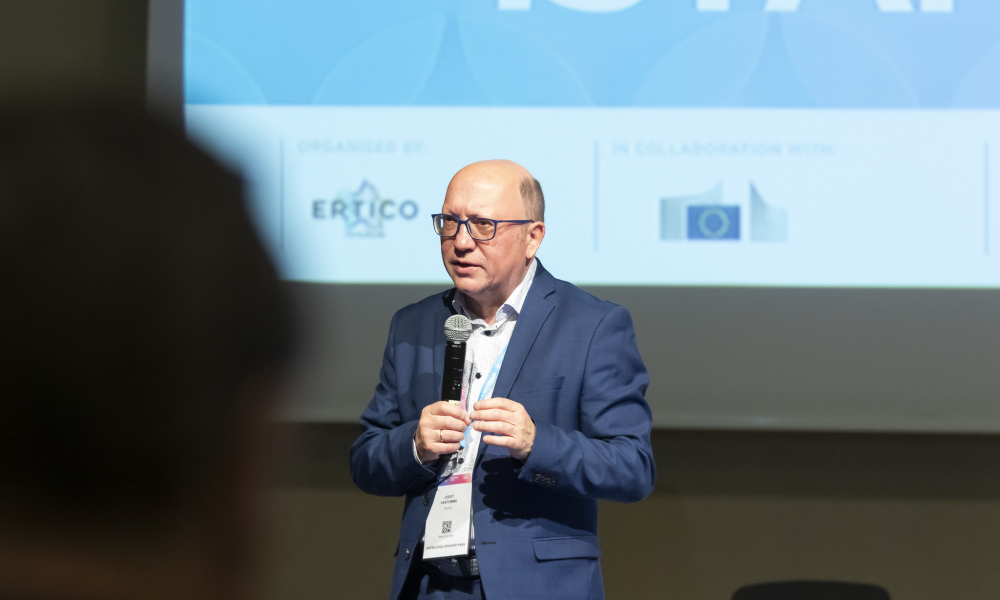 A photograph of ERTICO CEO Joost Vantomme 