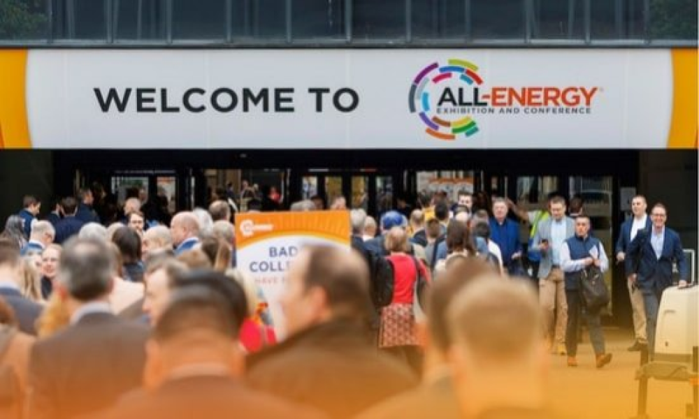 Image of people attending the All Energy event at the SEC in Glasgow 