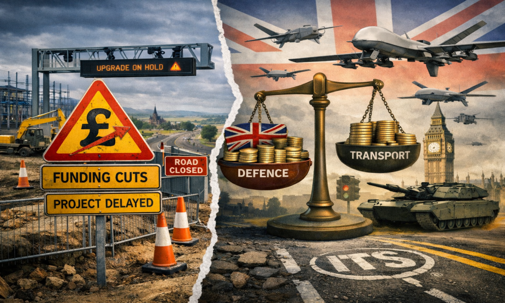 An illustration of the possible implications for ITS of budget changes to fund the new Defence Investment Plan. 