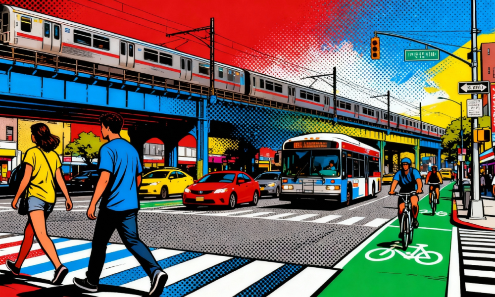 Image to illustrate the multimodal mobility article