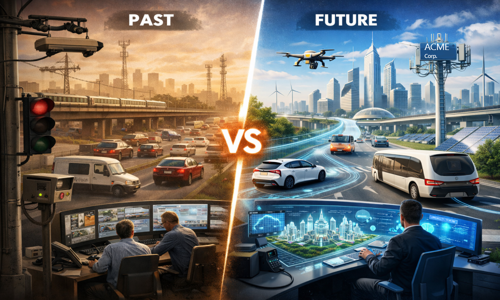 An illustration of changes in the ITS market place 