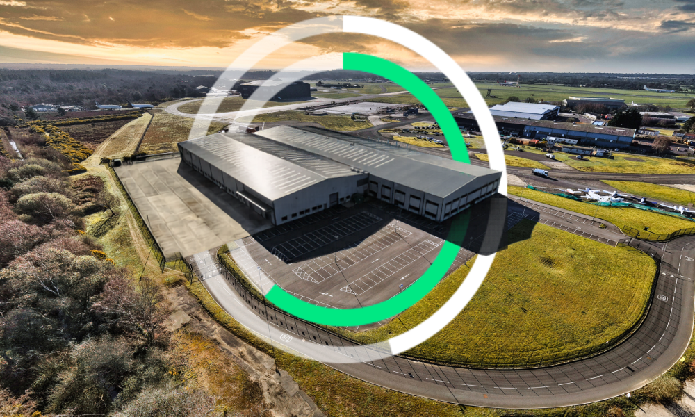 Image of the new Yunex Traffic facility at Bournemouth Airporte